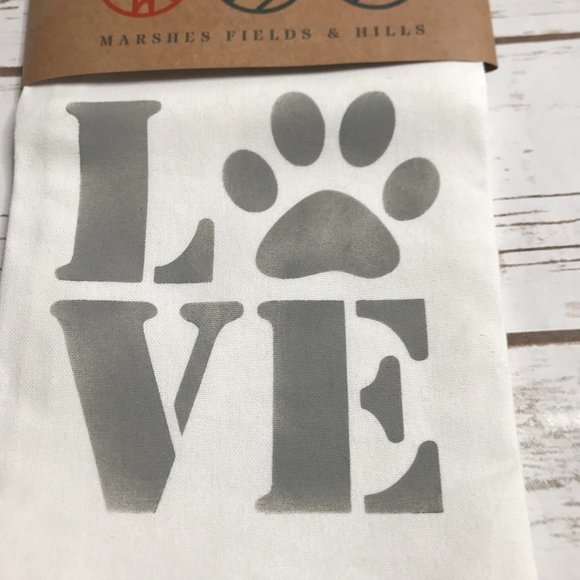 Marshes Fields & Hills LOVE Kitchen Towel - Picture 2 of 8